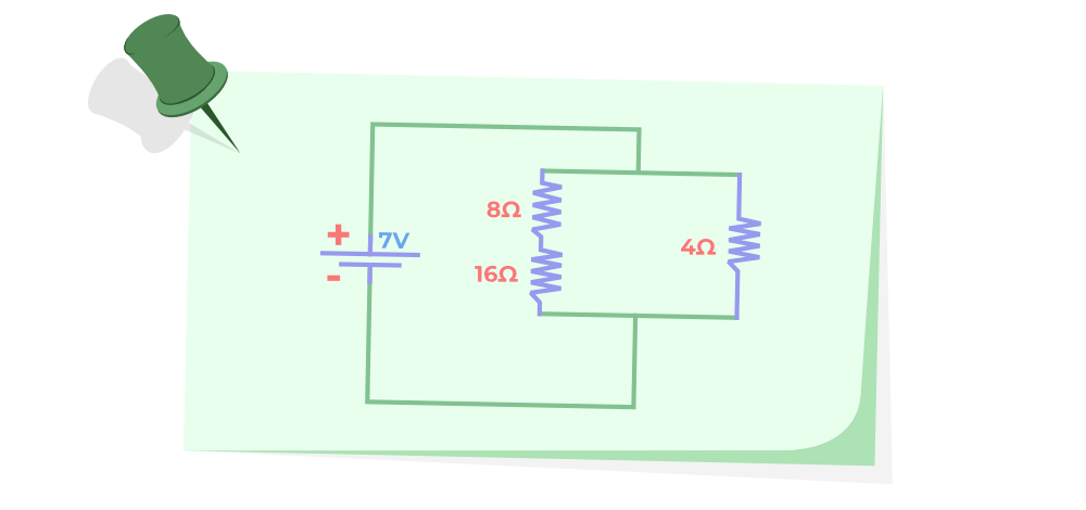 Example 4 of combination of resistors