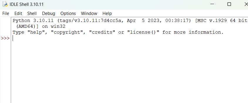 Python IDLE