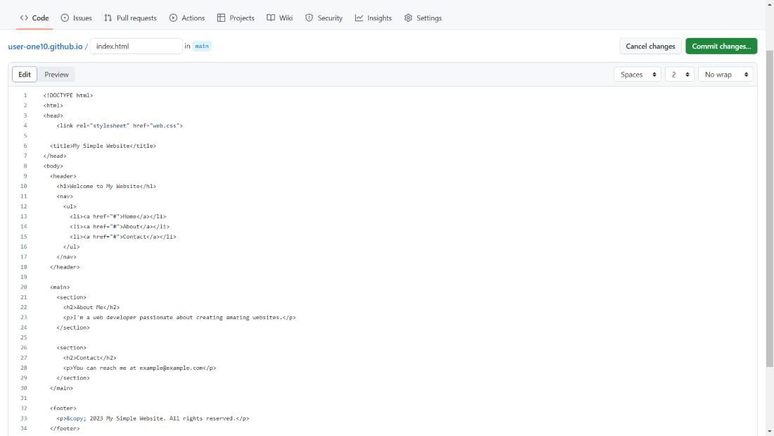 Add HTML code