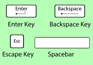 Other important keys