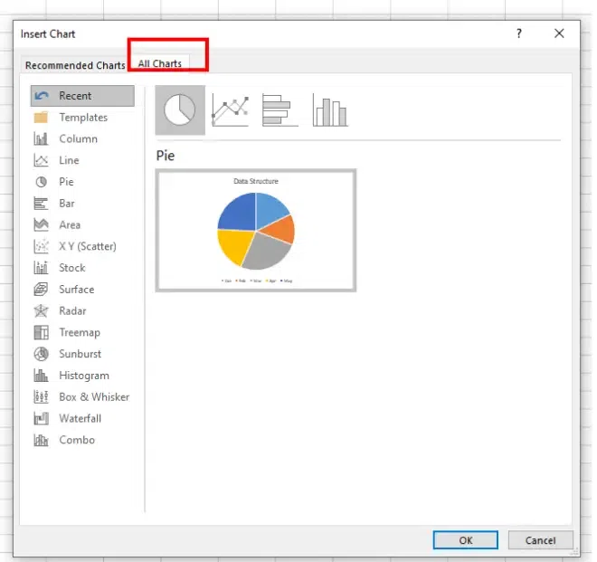 Create Graph in Excel