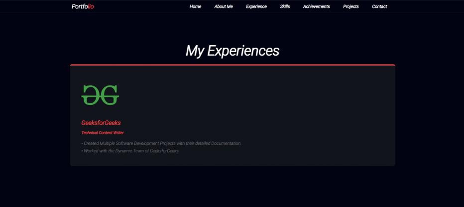 experience