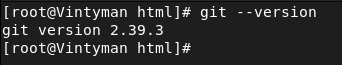 Verify the Git Installation