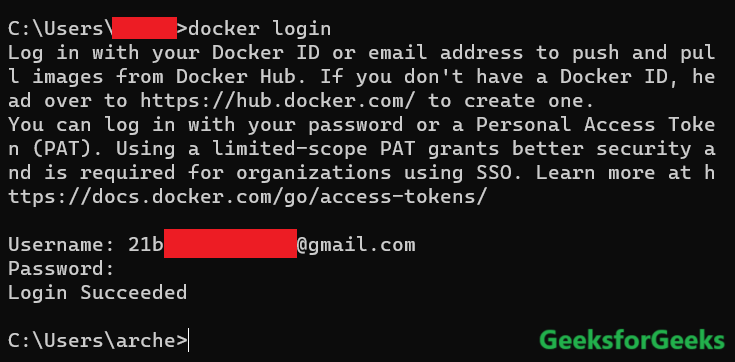 DockerLogin2