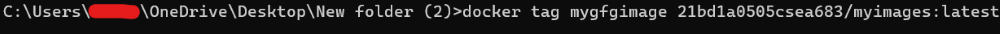 docker tag