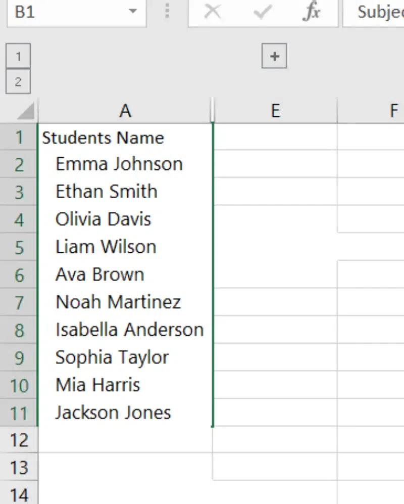 How to Hide Columns in Excel