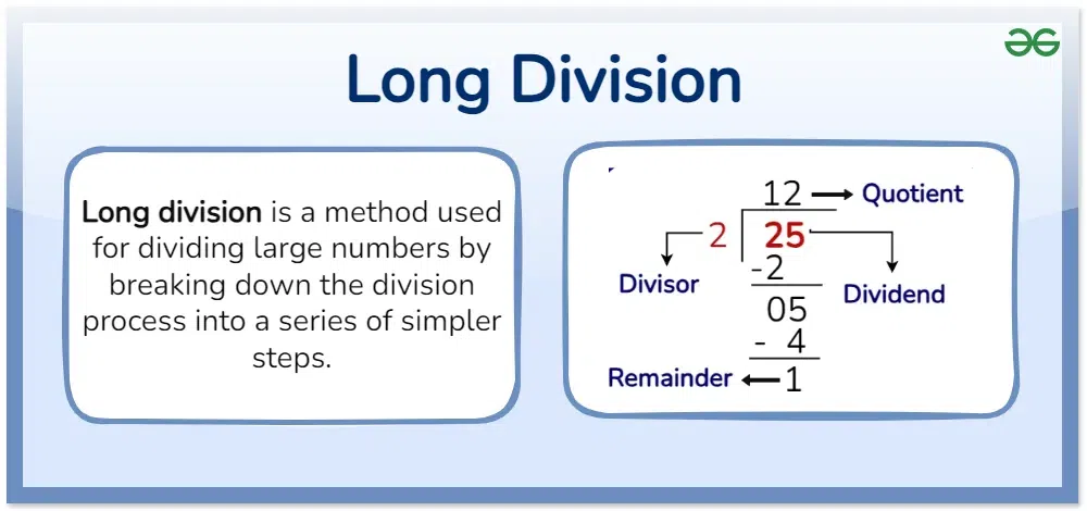 Long-division