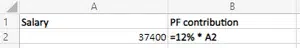 Calculate Percentage in Excel