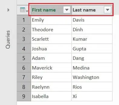 Split Cells in Excel
