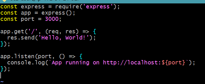Create the app.js File