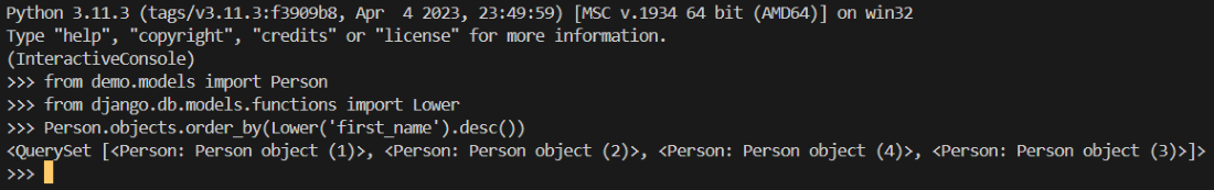desc
