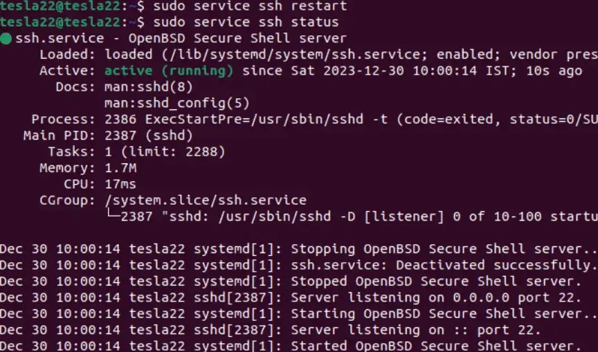 Restart-SSH-Service