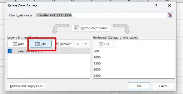 How to Create a Scatter Plot In Excel