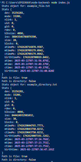 Nodejs-fs-stat-Method