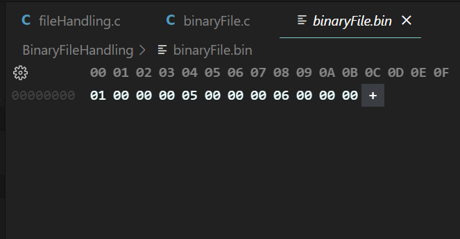 binaryFile