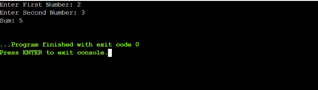 Output