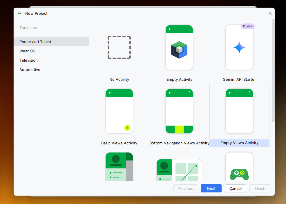 android-studio-new-project