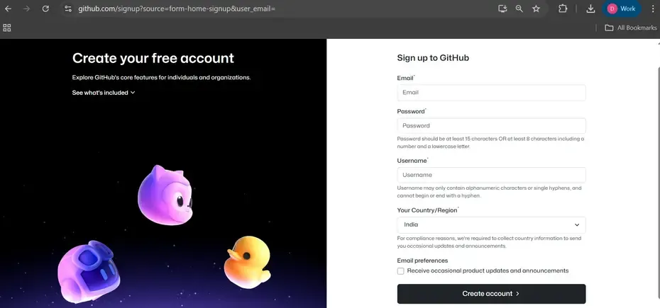Github-Signup