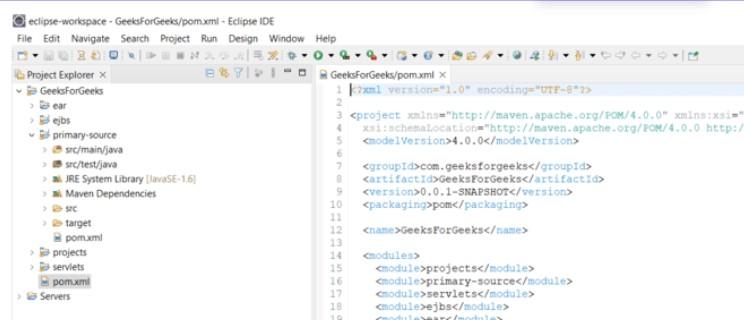 output-of-Maven-project-structure
