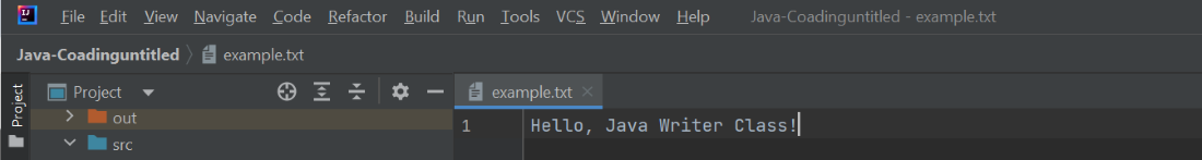 output