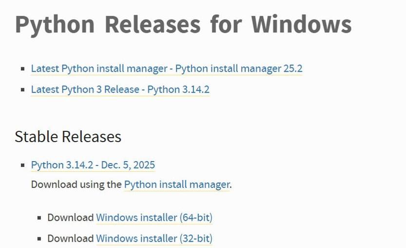 python