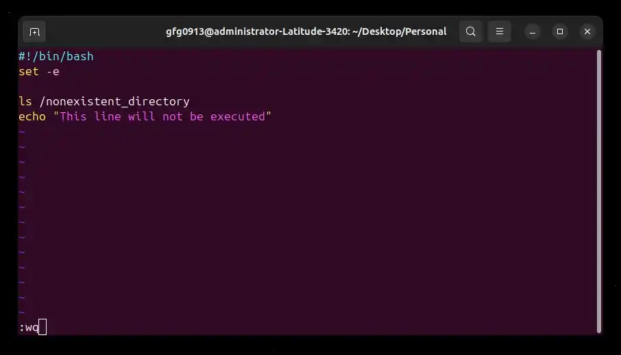 set-e-script