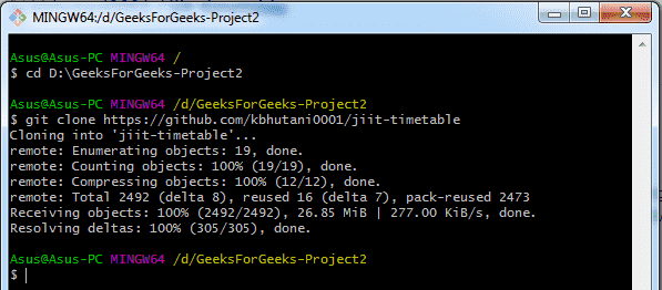 git-clone