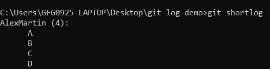 git-shortlog