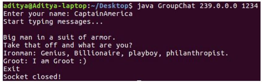 multicast socket api in java12