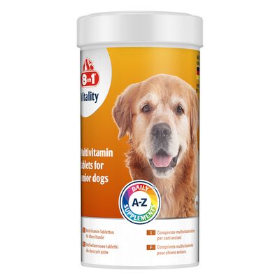 8in1 Vitality Multivitamin tabletta senior