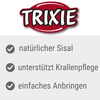Trixie. Natürlicher Sisal, unterstützt Krallenpflege, einfaches Anbringen.