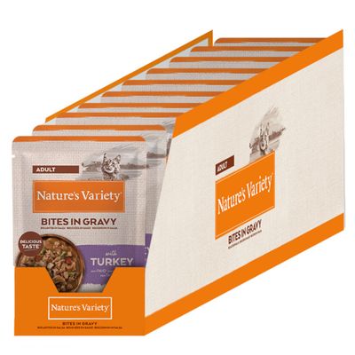Nature's Variety Bites Adult szószban 44 x 85 g