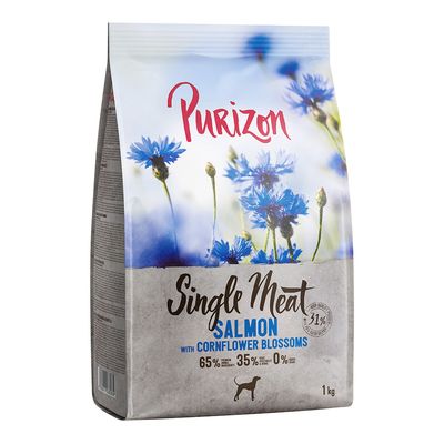 Purizon Original Fish, 80% Fisch, 20% Obst und Gemüse, 0% Getreide, 1 kg Beutel.