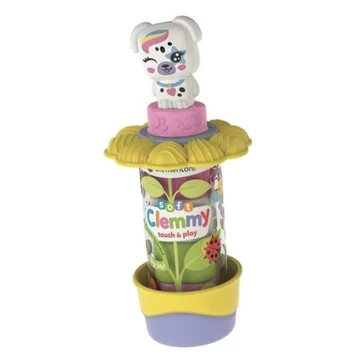 Színes Clemmy Garden Dog puha építőkocka szett 7 db-os Clementoni