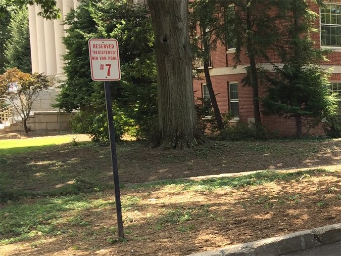 Image of NIH Carpool Parking Area