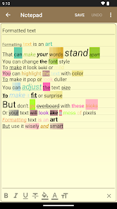 Screenshot image