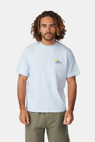 Ayacucho Breaker Beach T-Shirt light blue