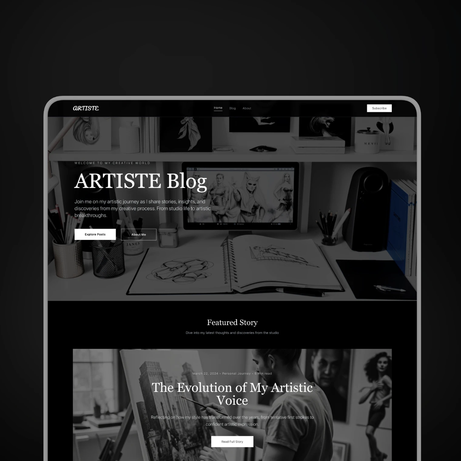 Blog Template 23