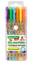 Набор гелевых ручек "Cute Animals" (6 шт.)