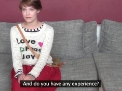 FemaleAgent HD Shy Hippie tastes pussy