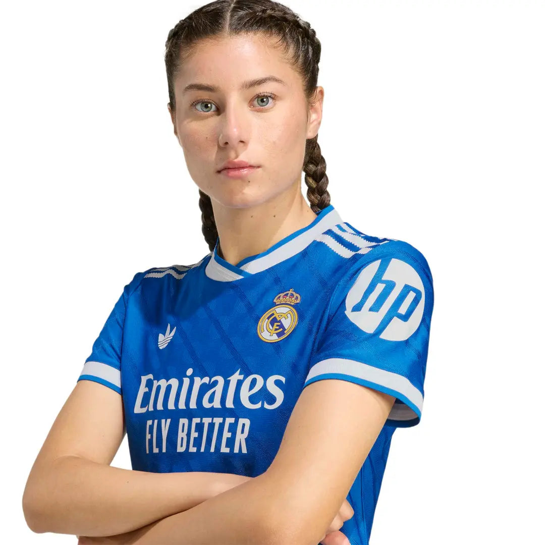 Damen Ausweichtrikot Replik Trikot 25/26 Blau