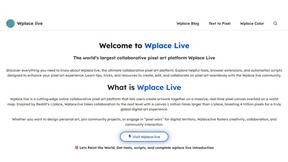 Wplace Live - tool for Content Creation