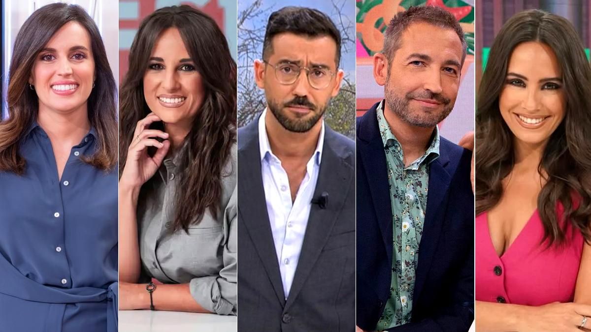 La TV cambia de caras en verano: todos los presentadores que saltan a la acción en La 1, Antena 3, Telecinco, Cuatro y laSexta