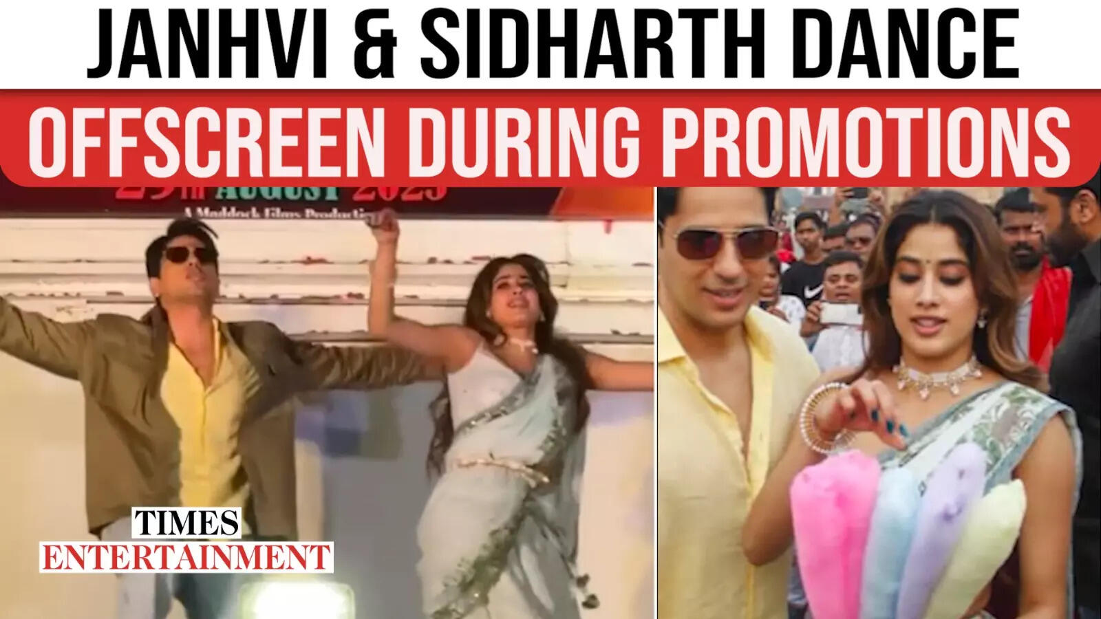 Janhvi Kapoor&rsquo;s &lsquo;Param Sundari&rsquo; Moments Go Viral Online