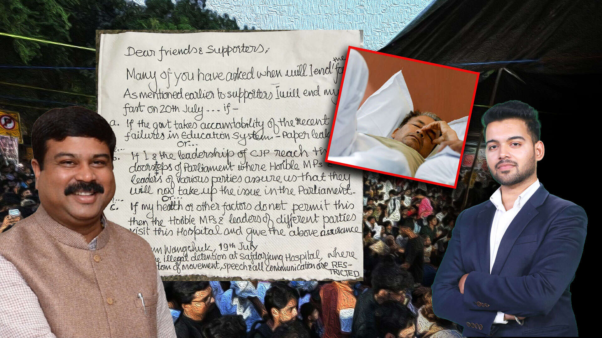 Sonam Wangchuk's Latest Hunger Strike Note Shifts Focus To Accountability, Parliament Assurance