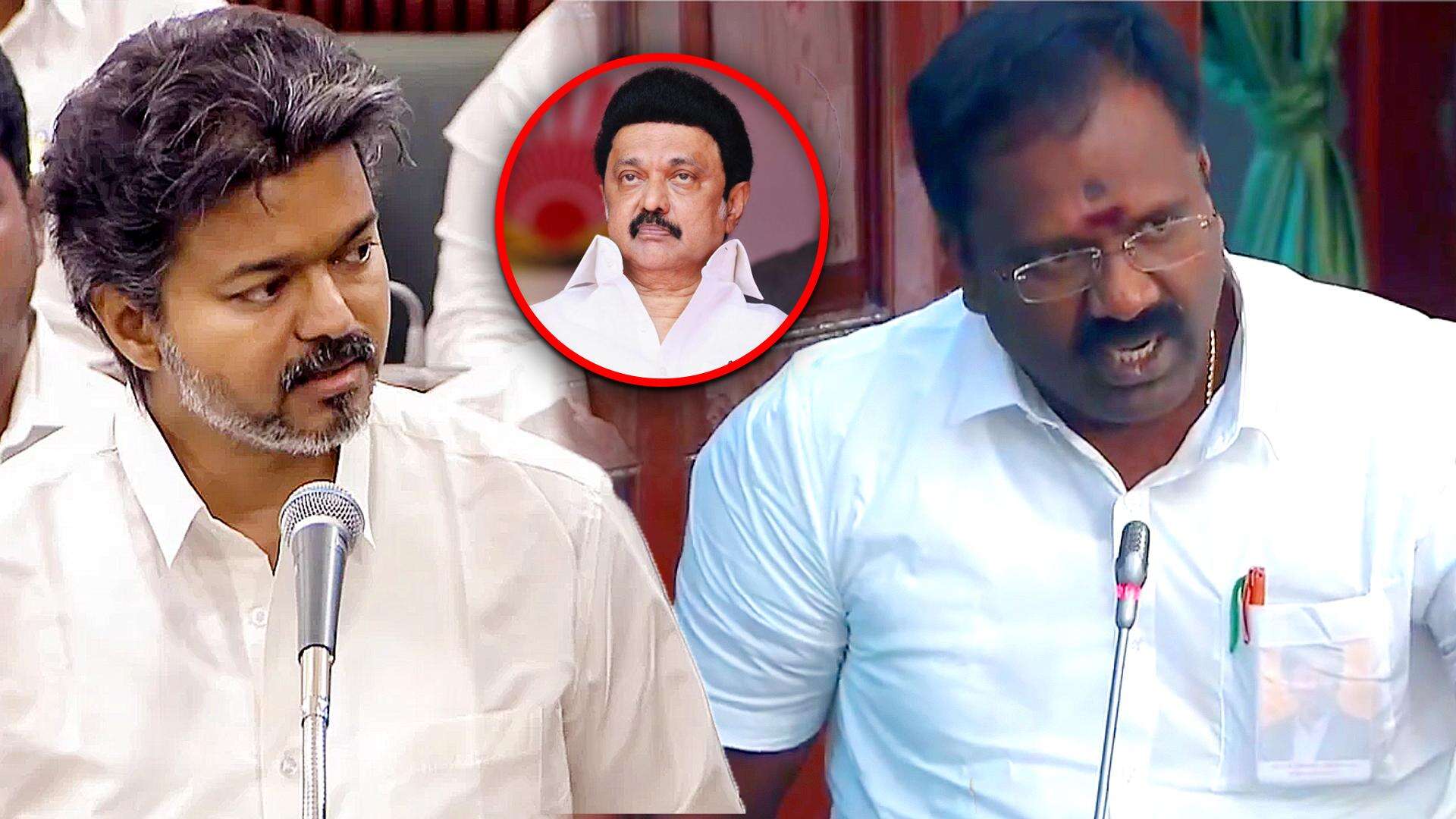 Vijay Apologises In Assembly After Karunanidhi Remark Sparks DMK Uproar Over Decorum Breach