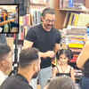 Article image for: <i class="tbold">Aamir Khan</i> and his ex-wives Kiran Rao and Reena Dutta clicked at a book launch event