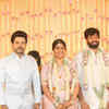 Article image for: Legend Saravanan at <i class="tbold">Adhik Ravichandran</i>'s wedding
