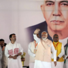 Article image for: <i class="tbold">jayant chaudhary</i> joins PM Modi at rally