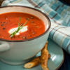 Tomato soup that feels homely